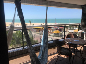 Alugo Temporada apartamento frente ao mar de Fortaleza vista panorâmica do Mar